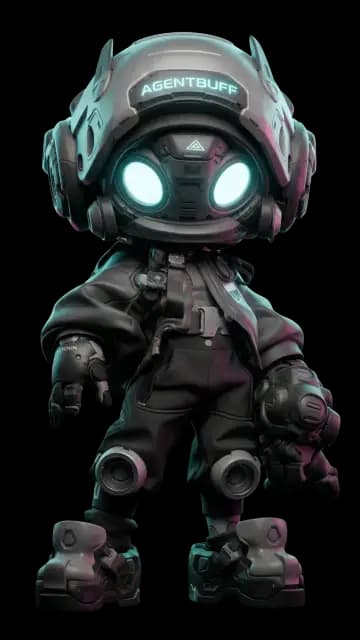 AgentBuff mascot